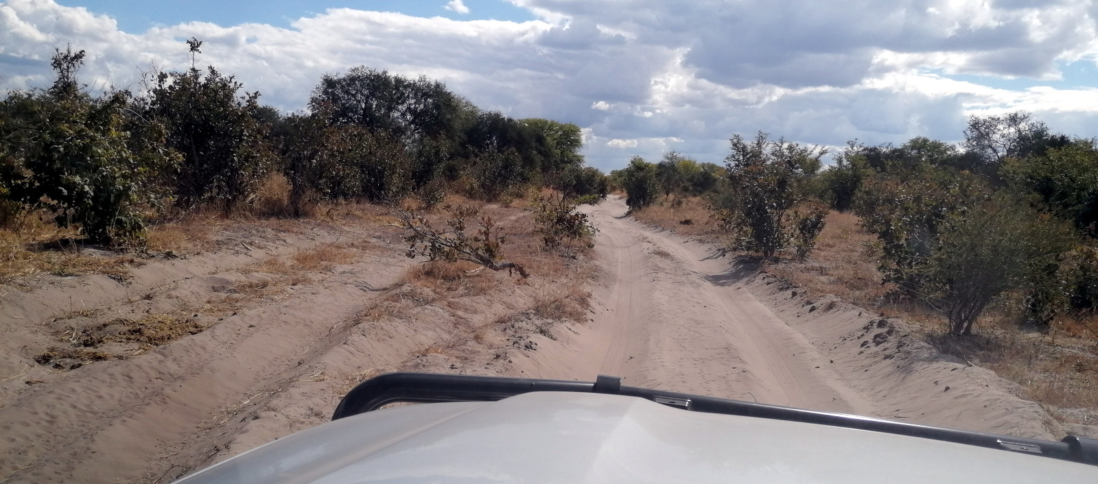 Wunderschöne Sandpiste ...
