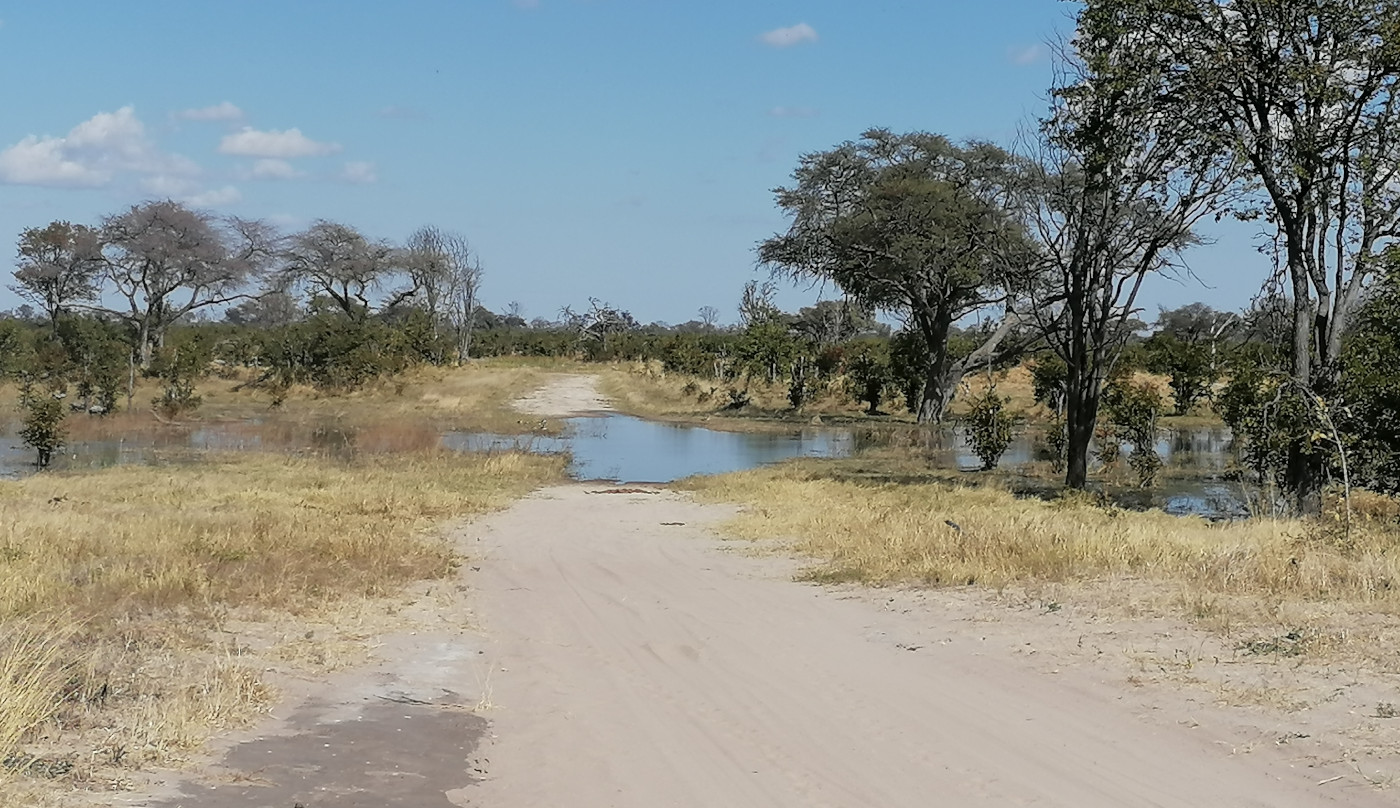 Ein kleines Hindernis.