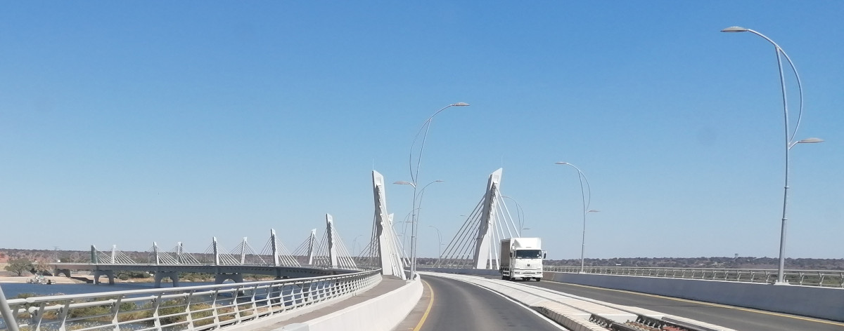 Brücke über den Sambesi.