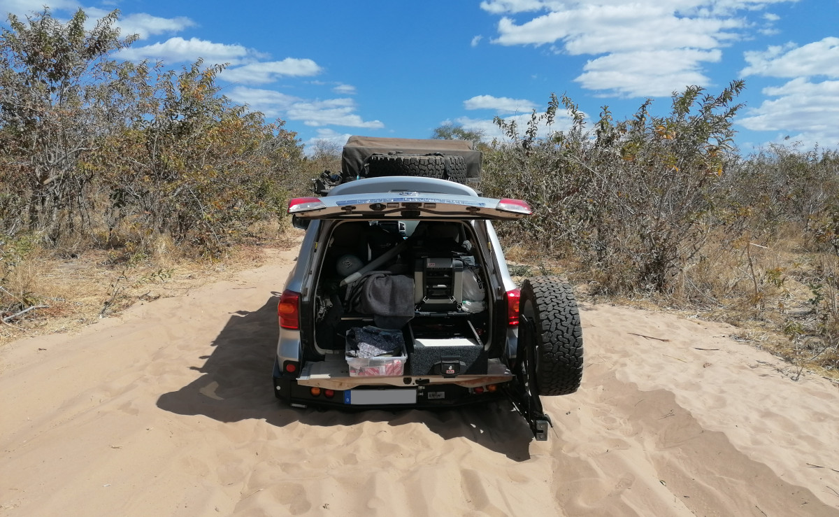 Zusammentragen des benötigten Werkzeugs.