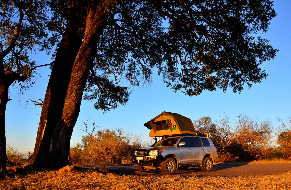 Abendstimmung am Linyanti.