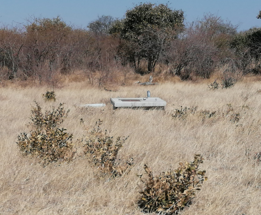 Trinkwasserbrunnen für Maun.
