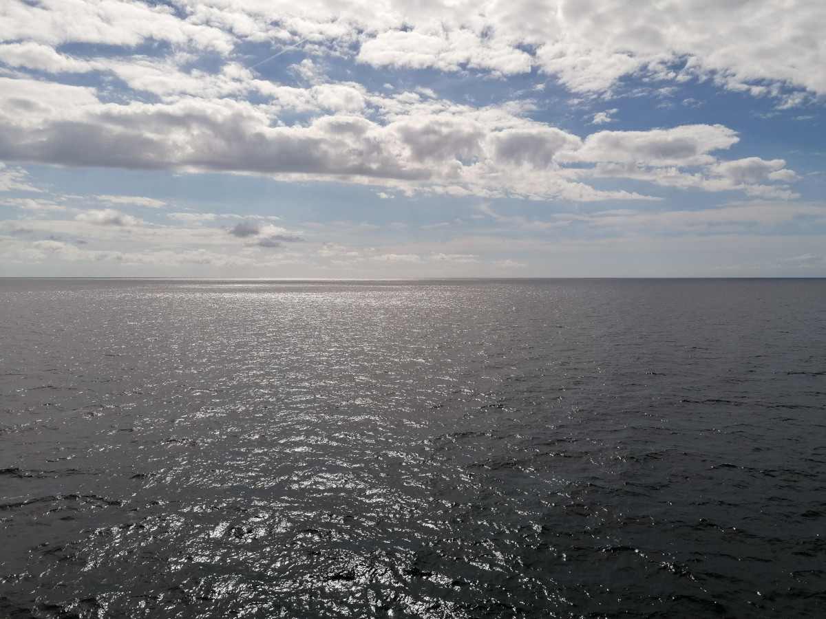 Unterwegs auf dem Mittelmeer.