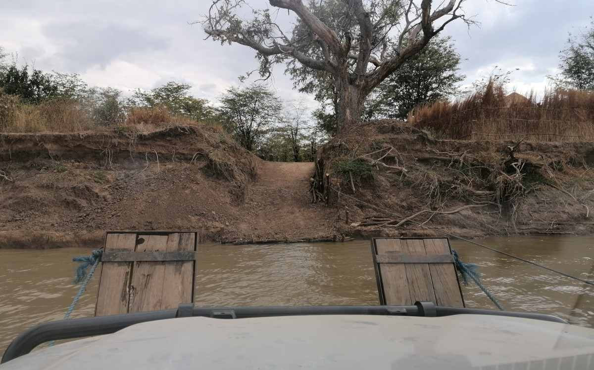 Das gegenüberliegende Ufer.