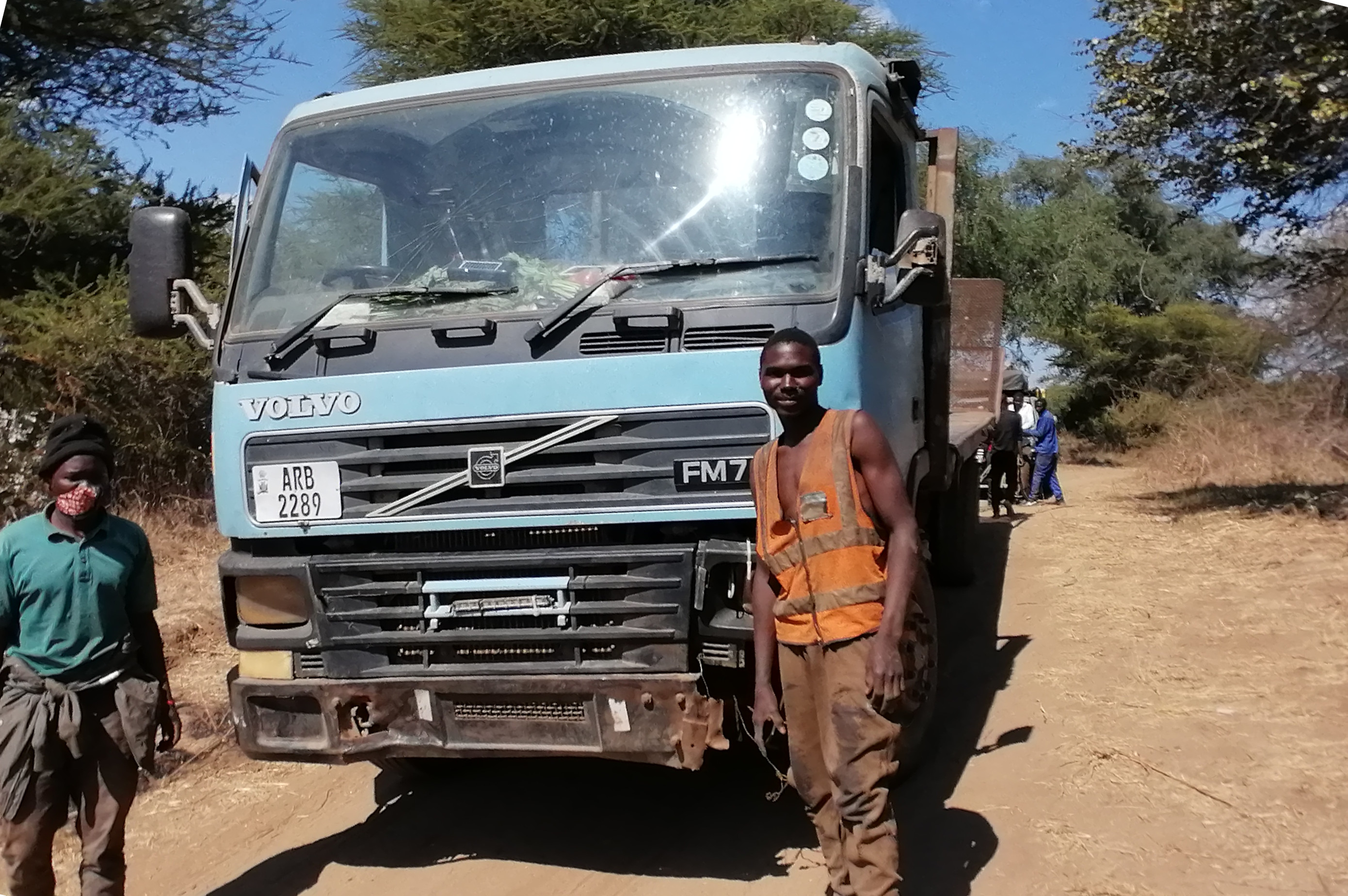 Nach getaner Arbeit.