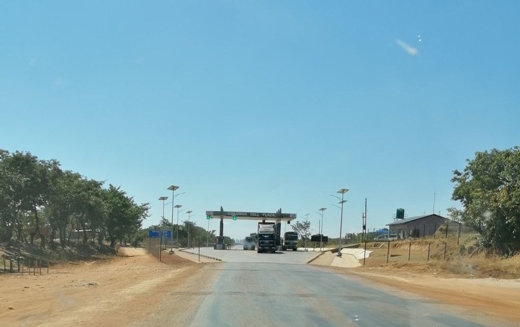 Mautstelle auf der T2.