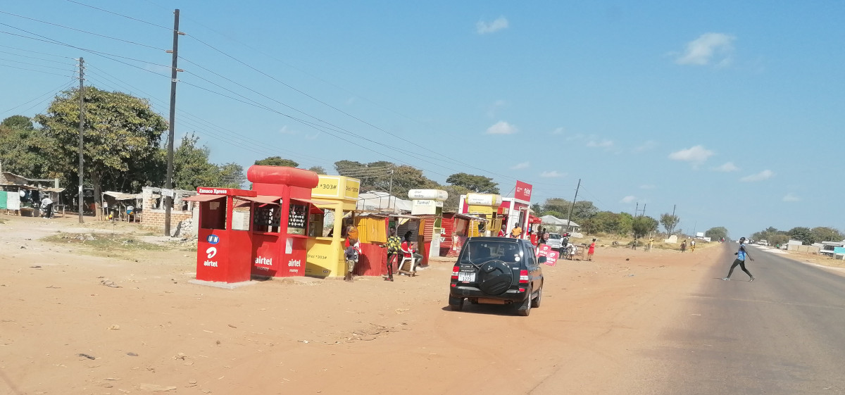 Verkaufsstellen von Mobilfunkanbietern.