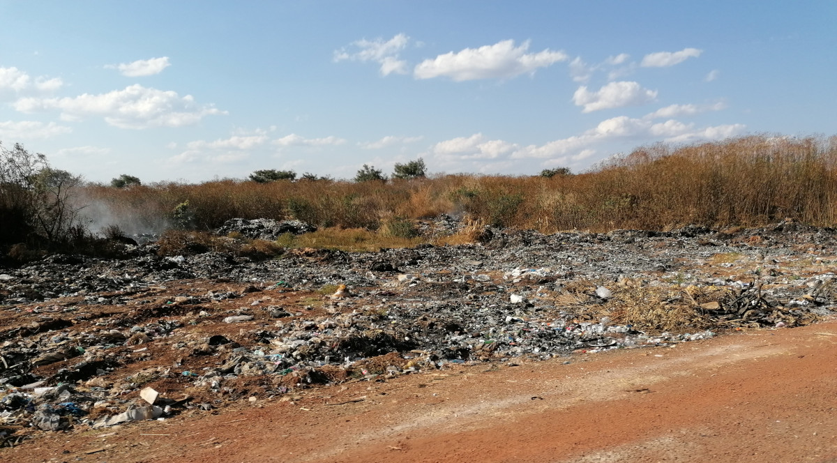 Müllentsorgung auf afrikanisch.