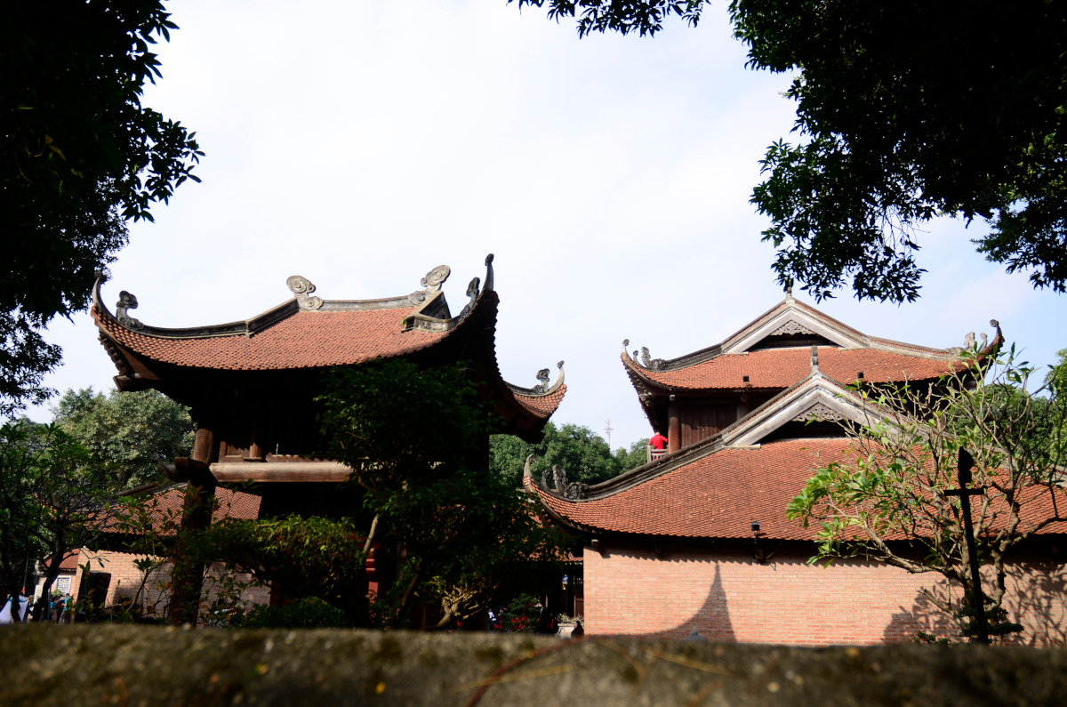 Gebäudekomplex innerhalb des Tempels der Literatur