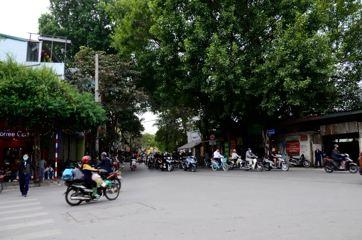 Das Hauptverkehrsmittel in Hanoi