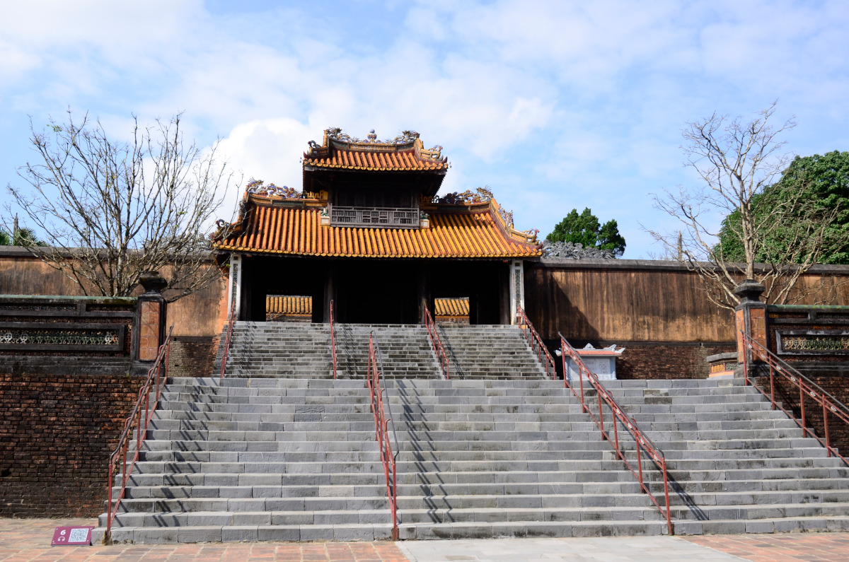 Innerhalb der Anlage des Sommerpalasts