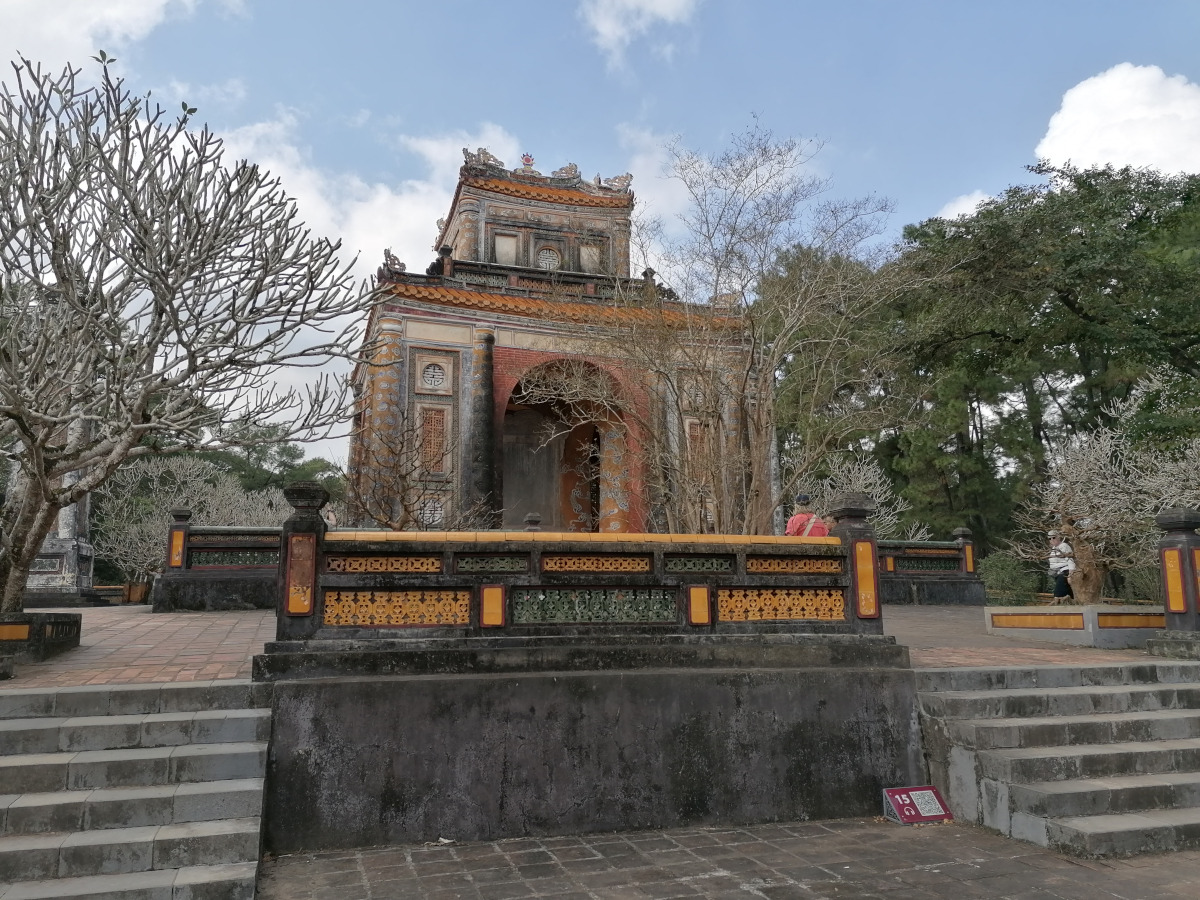 Pagode mit dem Stein der Lebensgeschichte