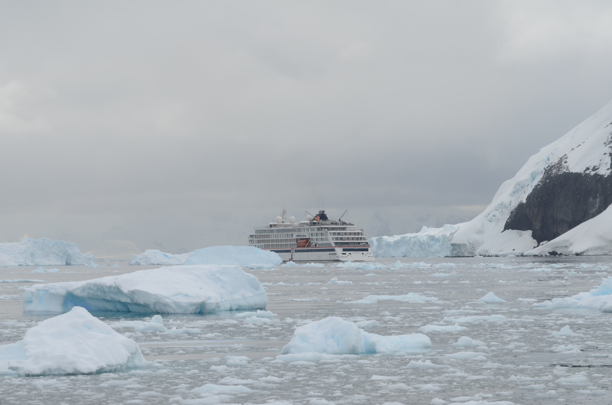 Unser Schiff im Rückblick